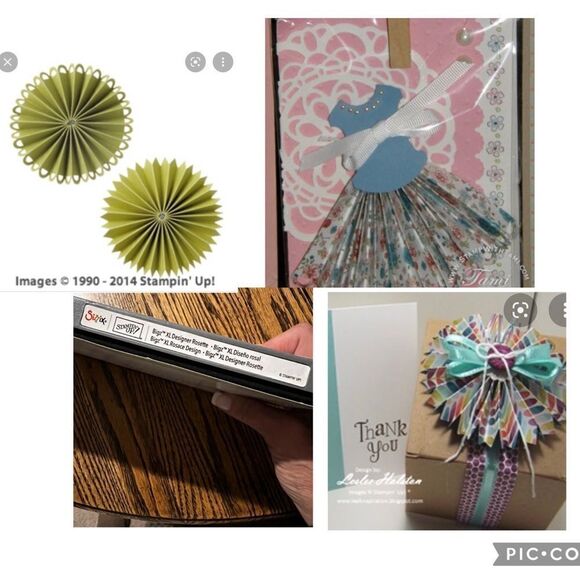 Stampin’Up Bigz XL Designer Rosette - Picture 1 of 16